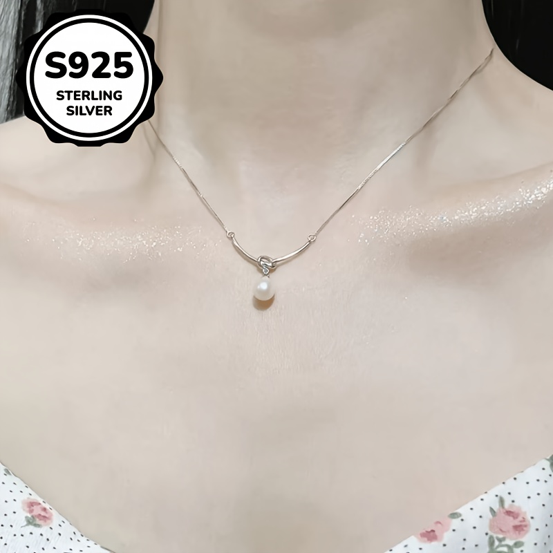 Women's 925 Silver High-End Pendant Necklace